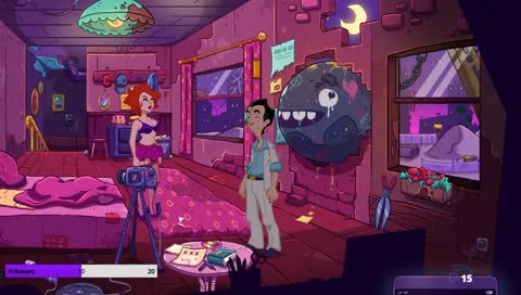Playing Leisure Suit Larry together with you!
