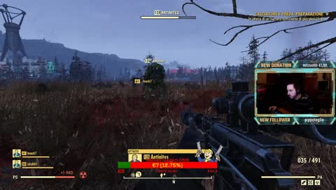 [HD] Fallout76 sta morendo? Secondo me si. Nel frattempo Raider PVP con il maglione natalizio!