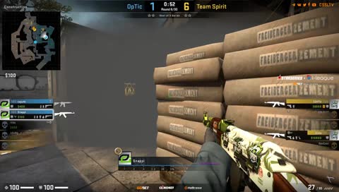 [EN] Optic vs Team Spirit | StarSeries & i-League CS:GO S7 GG.bet Qualifiers | by @YouM3tv