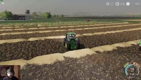 playing some Farming Simulator 19