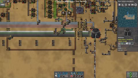 Factorio seablocks first factory