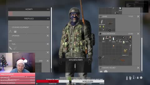 R0bban's jul, DayZ prøver og få i gang en bil