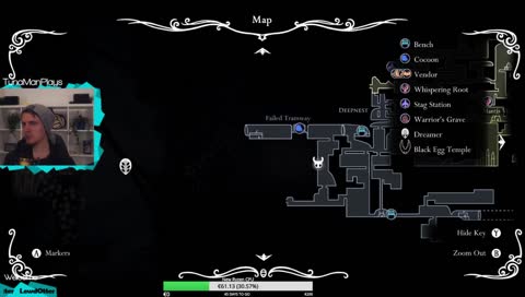 Back into the Hallownest [Day 4] || TunaMan's Hollowing || !dilemma