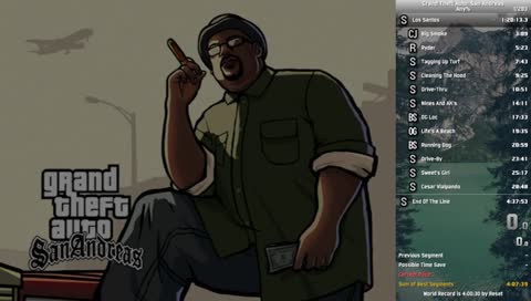 GTA SA Any%