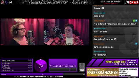 Magic Music live im Tonstudio