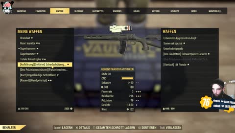 Eine Letzte Abreise! MainQuest ☢ Fallout76 ☢ !witz ☢ !emote ☢ Sei Live dabei. [BLIND] [CO-OP] GER_)) ☢