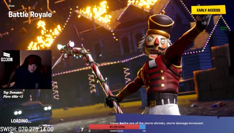 Fortnite, Giveaway vid 100 Följare