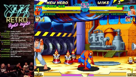 XiLiKi Retro Fight Night - Marvel Vs Capcom feat. Vlassis & Paspalee [GR]
