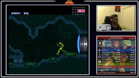 [FR/QC/EN] Super Metroid any% practice/runs: Road to sub50