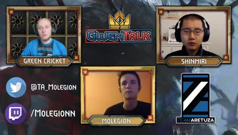 GwenTalk #11 with Special Guest Molegion | Hosted by Shinmiri and Green Cricket