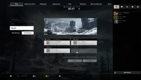 FR// [Ring of Elysium] Partie squad entre amis.