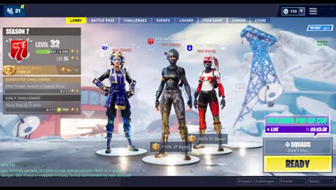 fortnite grind ($25 giftcard/paypal giveaway at 100 followers)