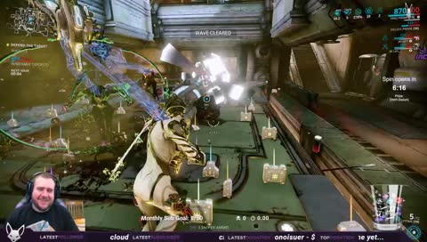 #sponsored Warframe & Random game giveaways every 30 minutes with #Binxtv