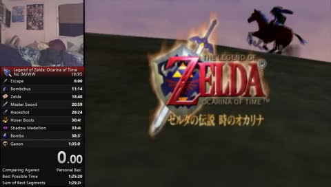 No IM/WW runs for PB