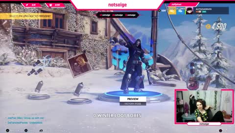 Overwatch Holiday Hangout!