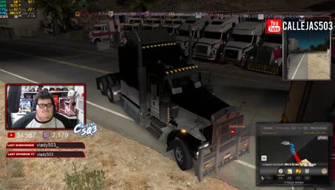 🚨AMERICAN TRUCK SIMULATOR🚨Lunes De Ruta/Komando Rata🚨⚡[Callejas503]⚡