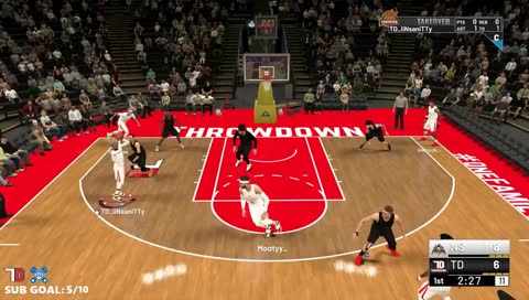 THROWDOWN VS NO SMOKE MPBA PRESEASON TOURNEY RD. 2 !sub !prime