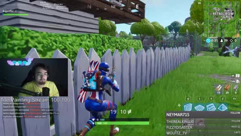 Playing Fortnite with Glasses on | Toe Painting Stream Friday 7PM CST | Toe Painting Stream Friday 7PM CST