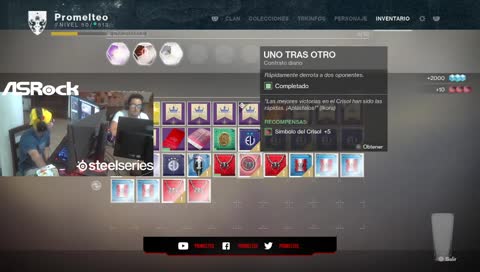 Destiny 2 desde la promecueva con el vecino xDEM_ !