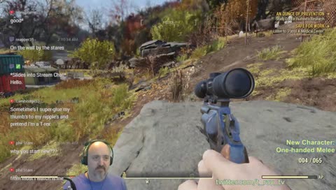 Fallout 76, day 031, Let's start a Gladiator build
