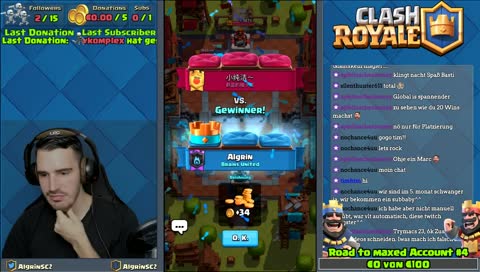 CR mit Algrin || GLOBALTOURNAMENT  || !GIVEAWAY | !CHARITY | !LOOTS | !SUPPORT