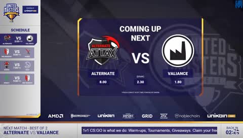 [CAST] United Masters League - Alternate aTTaX vs. Valiance&Co