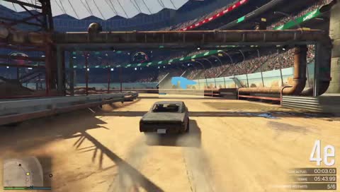 Saut dans l'arène de Guerre