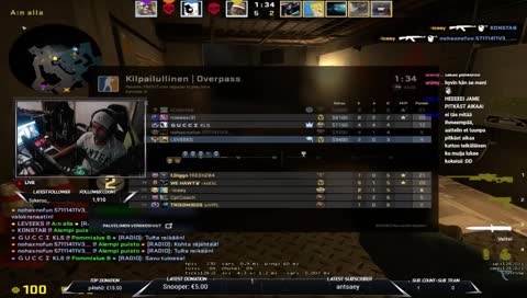 smythj - Faceit pugs 3k elo roads