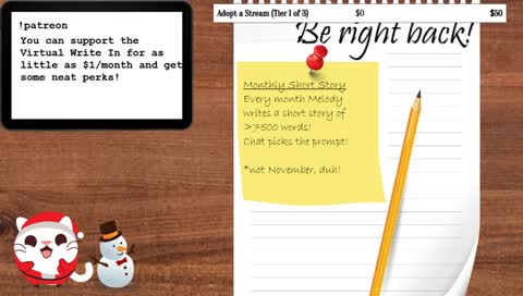 December Short Story Writing (2 streams today!) | !twitchwriters | !story | !workshop