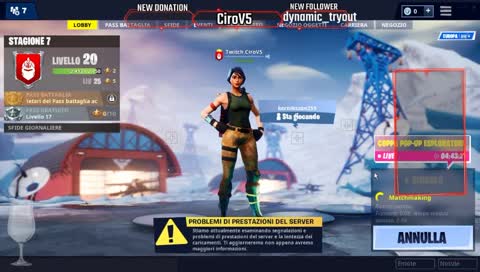 Roviniamoci la serata giocandoa fortnite e giochi vari