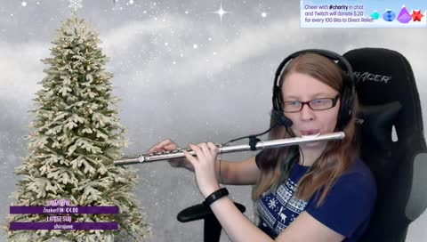 Flute Tunesday! Get it? Hehhehe. // Christmas EP is out yay! !xmas