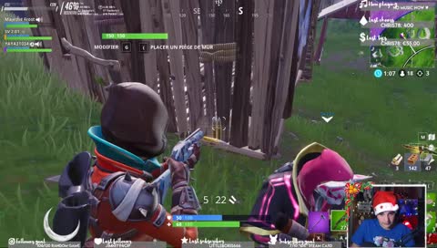 UN NOOB TEST LA MAJ DE NOEL DE FORTNITE !