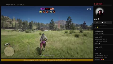 SOIREE EN LIVE SUR RED DEAD ONLINE SUR PS4 !