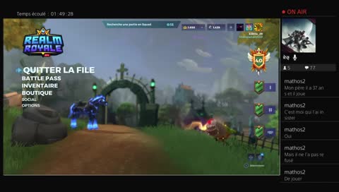 FR/PS4 Realm Royal Nouvelle émote pour les sub et nouveau Badge ;)