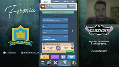 [ENG-ITA] CLASH ROYALE CRIL TEAM MKERS VS 50 STARS AND CHILL LADDER