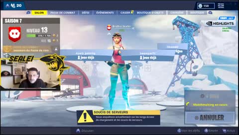 on commence le step up EP1 / fortnite epic game