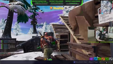 Fortnite with shoultzy