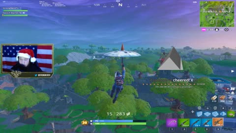 #Charity - SANTA PLAYS FORTNITE!! COME CHILL!!