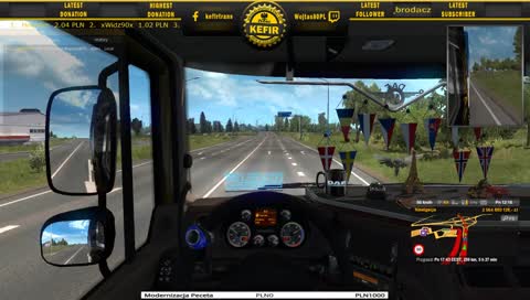 [+18] [PL] [Kefir-Trans] [ETS 2] [MP] Odkrywamy DLC Beyond the Baltic Sea + Event Świąteczny