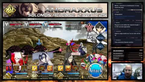 [FGO Livestream] - Hablando de Solomon. Farmenando Bond.