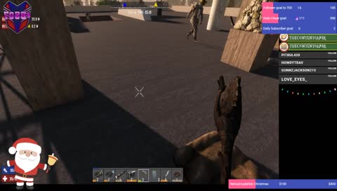 #BSo7 Tis the season of giving. 7DaystoDie with Retropinupcreations