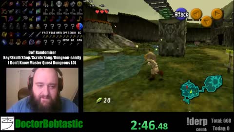 [Day 351 and 352/365] DoctorBobtastic's OfficeHours™: OoT Randomizer *Sanity [*=Key/Skull/Shop/Song/Scrub/Dungeon] [I Don't Know MQ LUL]