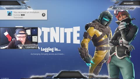 Fornite with the boys? @thericky5! @tjdapoopy2