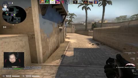 this guy is okay at csgo