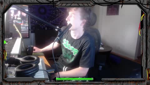 Jammin riffs and synths.