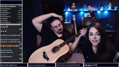 Duo music stream! hiiiii