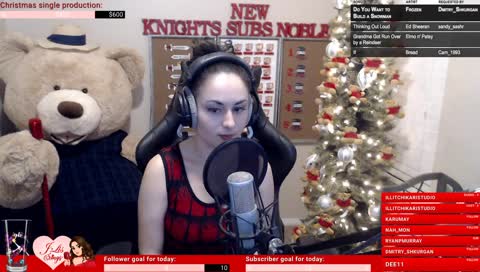 Singing Christmas and requests!