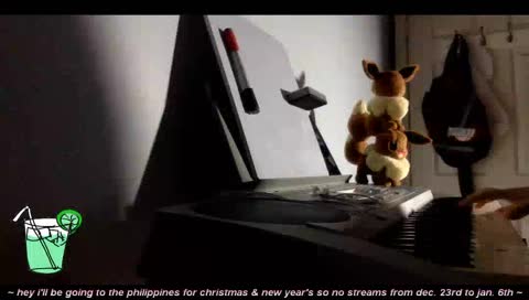(piano practice & chill) ～ last few streams before philippines trip