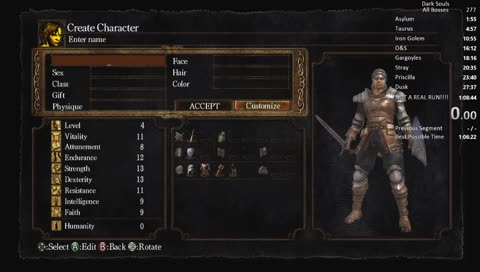 [PTDE] All Bosses Swordlemage Practice/Runs