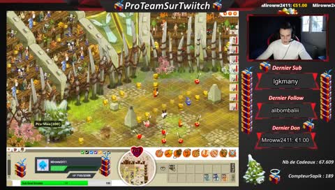 [Eratz 1.29] Projet 100.000+ Cadeaux de Nowel | Farm Arène Captures Sapik :D